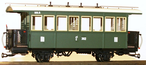 Ferro Train 719-132 - Austrian NÖLB Ci/s 302, 2axle coach, brass model